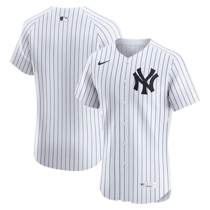 New York Yankees Jersey White Home Big & Tall Jersey - Image 4