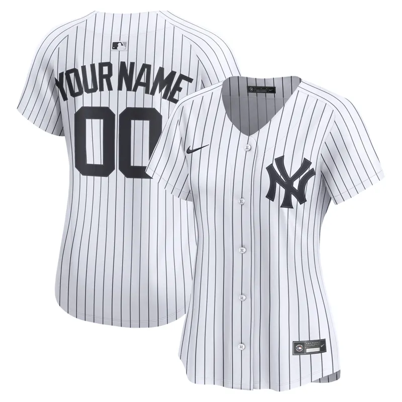 New York Yankees Jersey White Home Jersey - Image 3