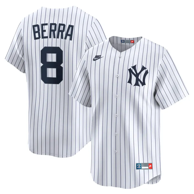 New York Yankees Jersey White Home Team Jersey - Image 3