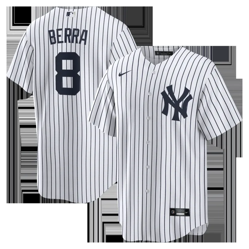 New York Yankees Jersey White Home Team Jersey - Image 4