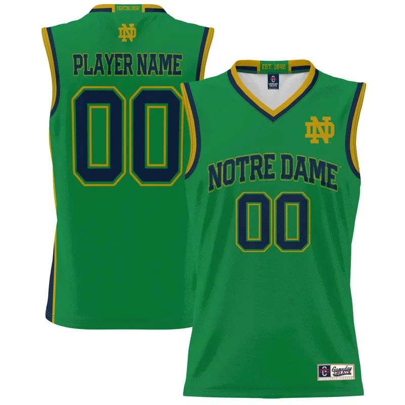 Notre Dame Fighting Irish Jersey Gameday Greats Black Pick A Player Lightweight Jersey - Image 5
