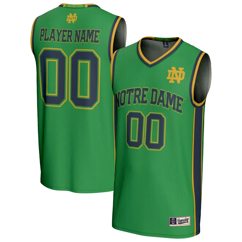 Notre Dame Fighting Irish Jersey Gameday Greats Black Pick A Player Lightweight Jersey - Image 3