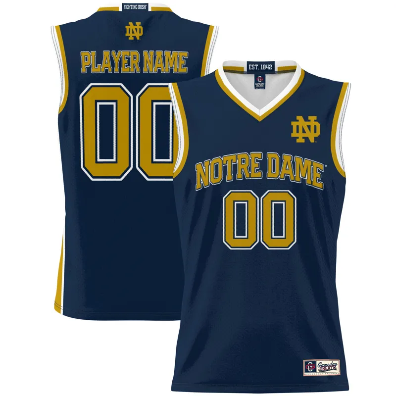 Notre Dame Fighting Irish Jersey Gameday Greats Navy Pick A Player Lightweight Jersey