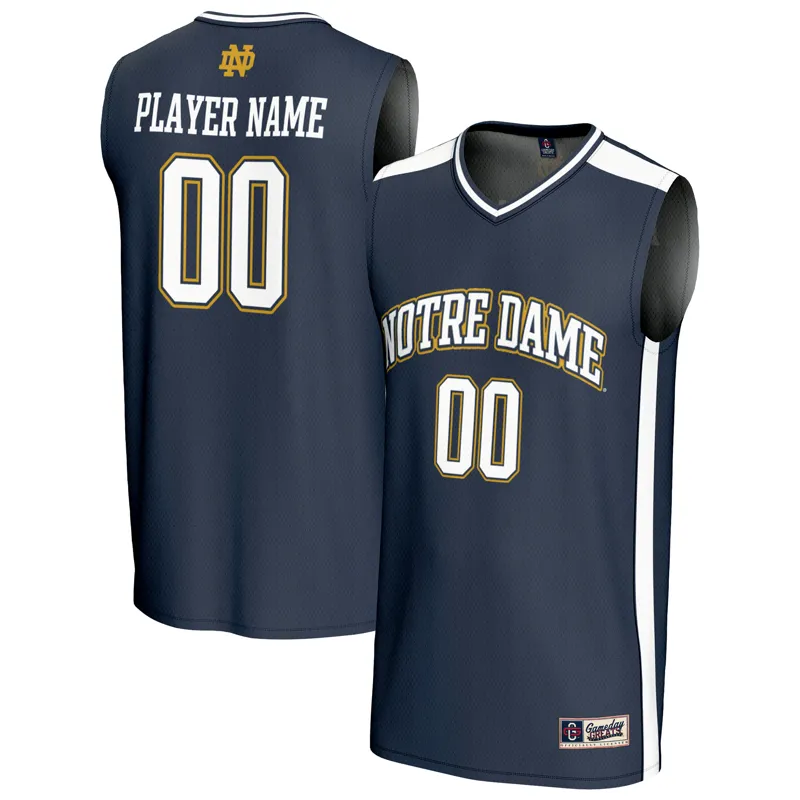 Notre Dame Fighting Irish Jersey Gameday Greats Navy Pick A Player Lightweight Collegiate Jersey - Image 2