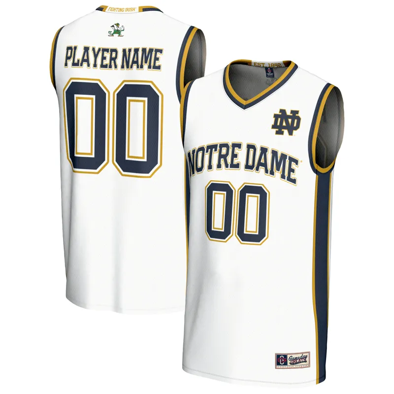 Notre Dame Fighting Irish Jersey Gameday Greats Navy Pick A Player Lightweight Jersey - Image 4
