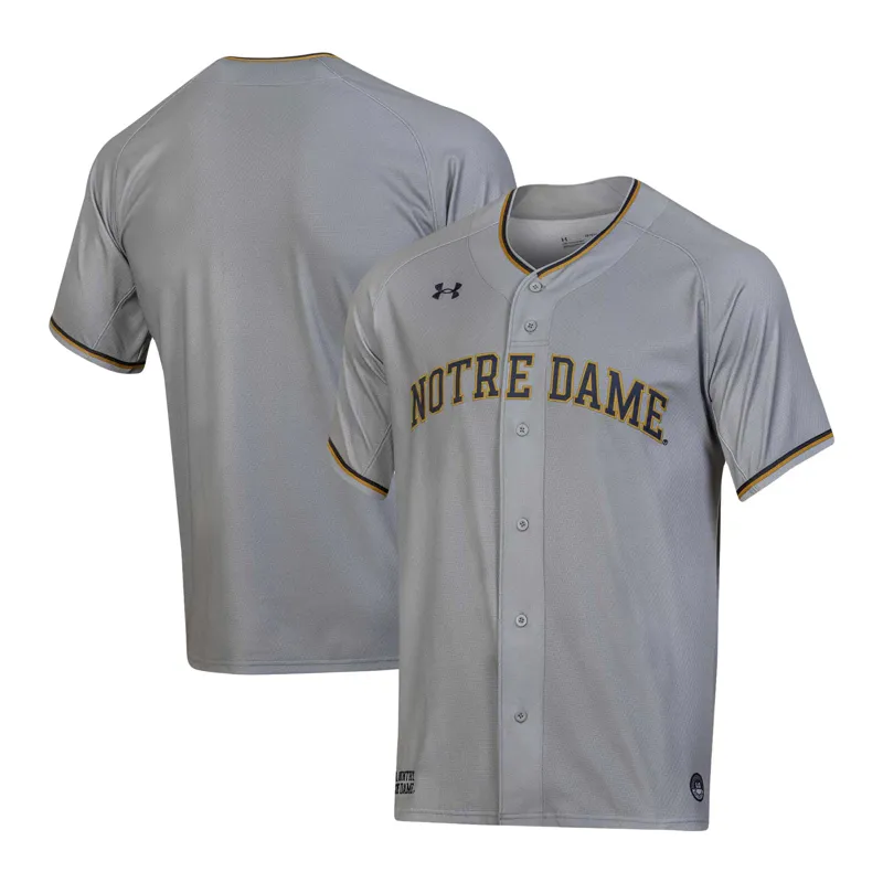Notre Dame Fighting Irish Jersey Under Armour #42 White Jersey - Image 3