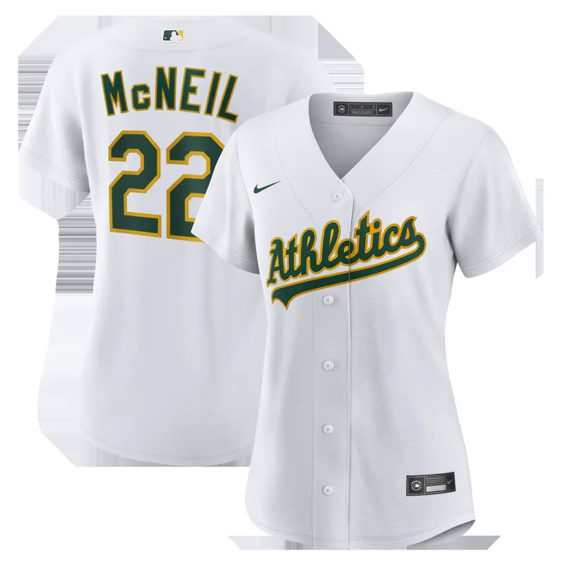 Oakland Athletics Jersey Henry Bolte White Home Jersey - Image 5