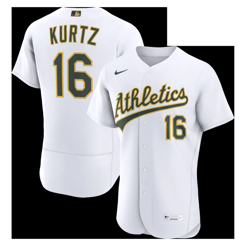 Oakland Athletics Jersey Nick Kurtz White Mlb Awards Jersey