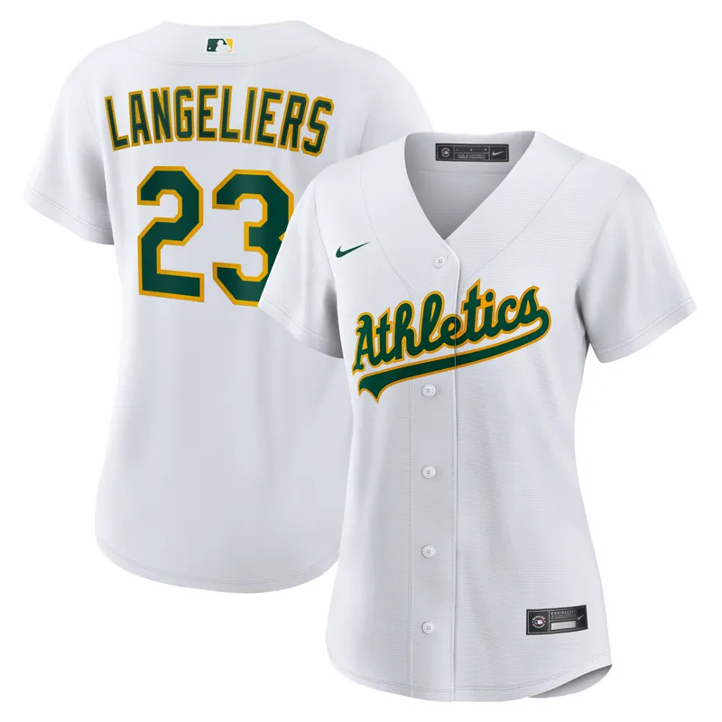 Oakland Athletics Jersey Seth Brown White Home Jersey - Image 2