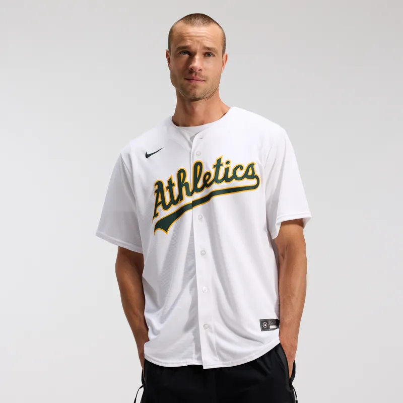 Oakland Athletics Jersey White Home Team Jersey
