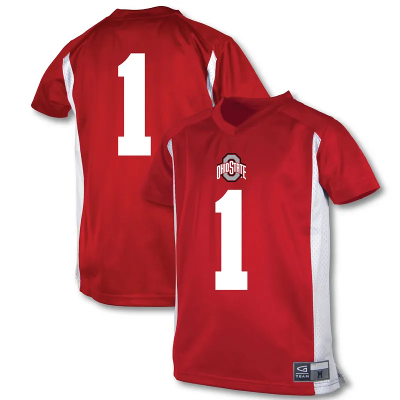 Ohio State Buckeyes Jersey Garb #1 Scarlet Jersey