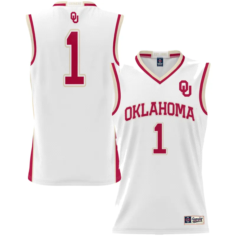 Oklahoma Sooners Jersey Gameday Greats #1 White Jersey - Image 5
