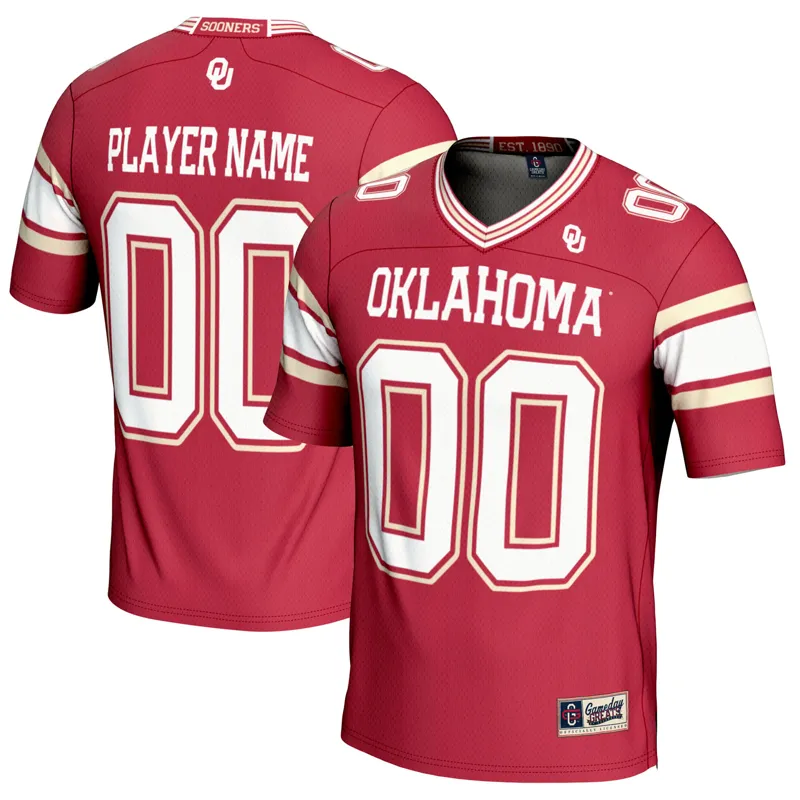 Oklahoma Sooners Jersey Gameday Greats Crimson Pick A Player Jersey