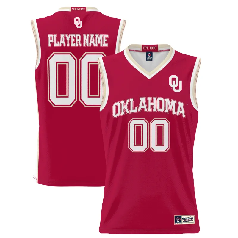 Oklahoma Sooners Jersey Gameday Greats Crimson Pick A Player Lightweight Jersey