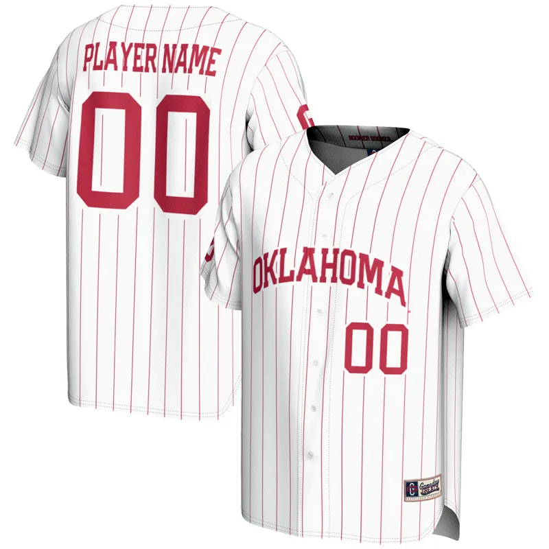Oklahoma Sooners Jersey Gameday Greats White Pick A Player Lightweight Jersey - Image 3