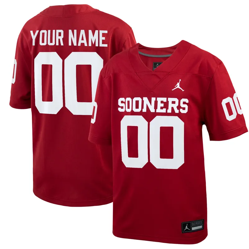 Oklahoma Sooners Jersey Jordan Brand #1 White Untouchable Game Jersey - Image 4