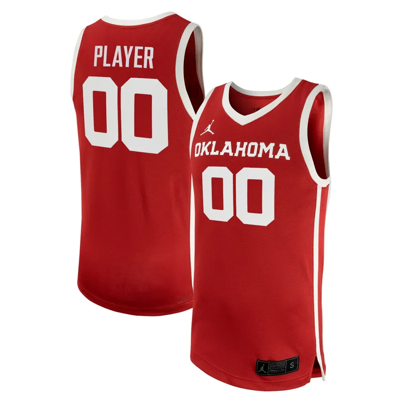 Oklahoma Sooners Jersey Jordan Brand #1 White Untouchable Game Jersey - Image 5