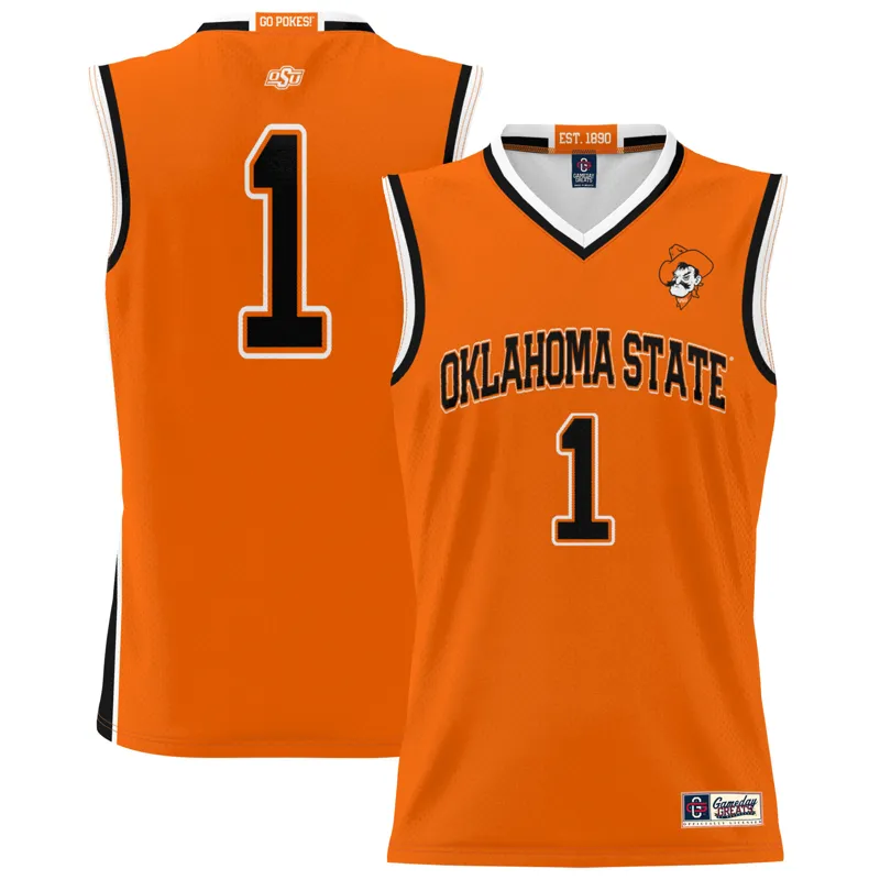 Oklahoma State Cowboys Jersey Gameday Greats #1 Orange Lightweight Jersey - Image 2