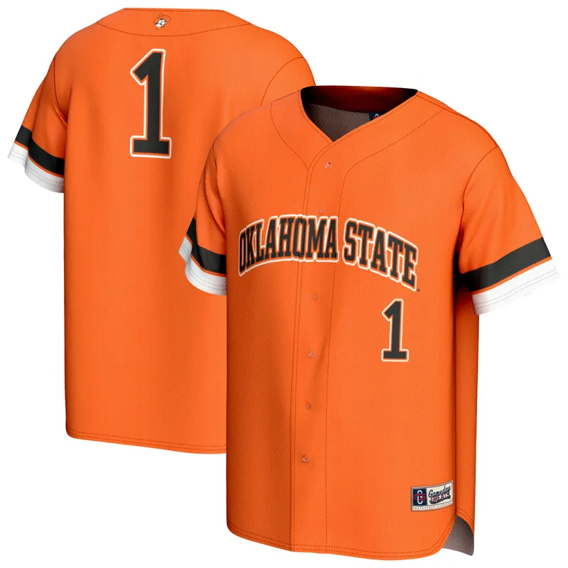 Oklahoma State Cowboys Jersey Gameday Greats #1 Orange Lightweight Collegiate Jersey - Image 4