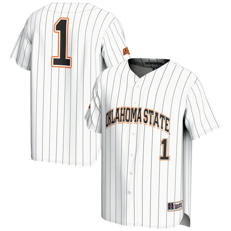 Oklahoma State Cowboys Jersey Gameday Greats #1 White Lightweight Jersey - Image 4