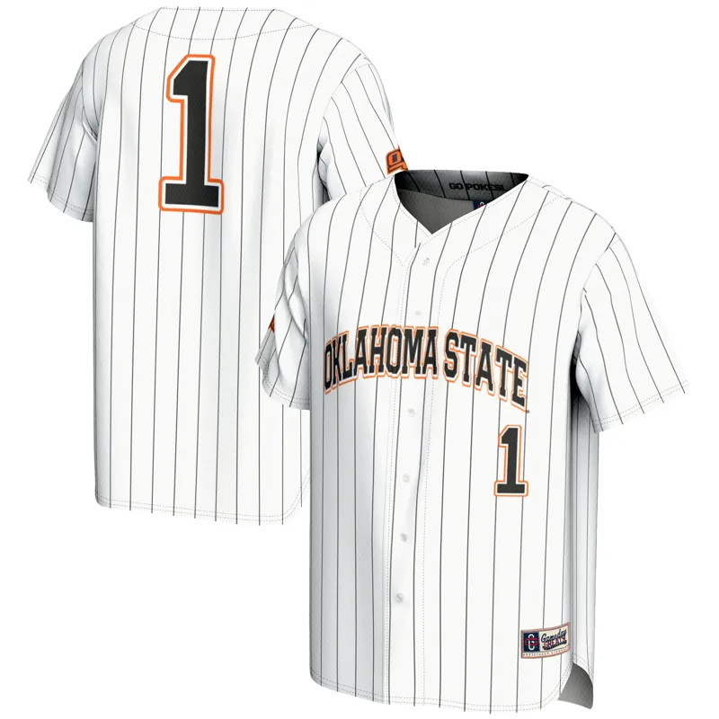 Oklahoma State Cowboys Jersey Gameday Greats #1 White Lightweight Jersey - Image 5