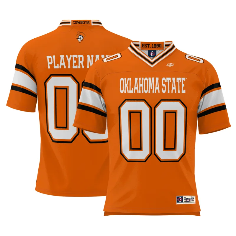 Oklahoma State Cowboys Jersey Gameday Greats Orange Pick A Player Jersey