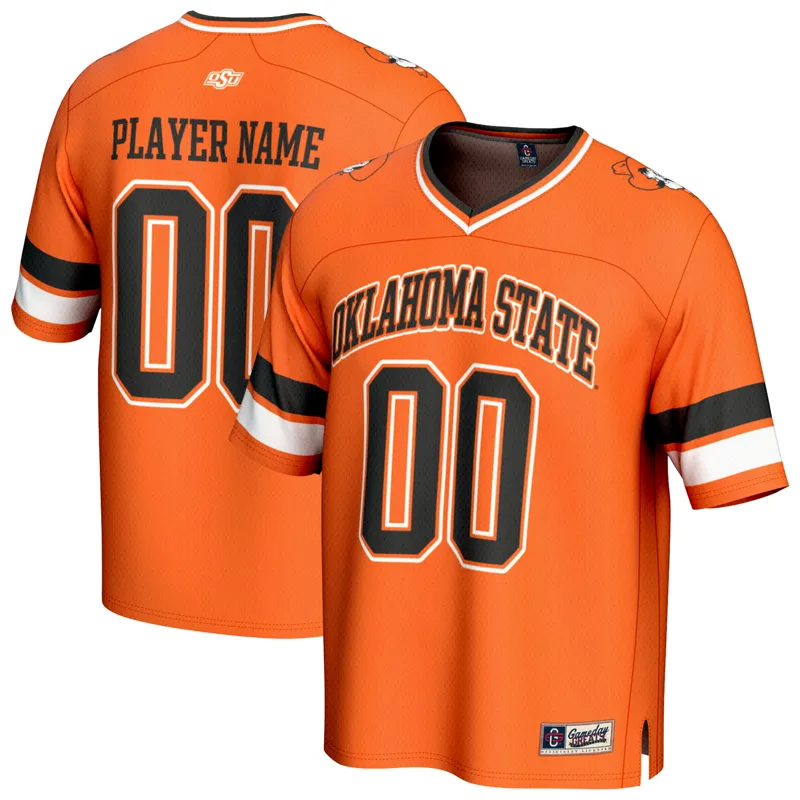 Oklahoma State Cowboys Jersey Gameday Greats Orange Lightweight Pick A Player Jersey - Image 5