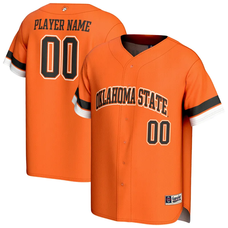 Oklahoma State Cowboys Jersey Gameday Greats Orange Pick A Player Lightweight Jersey - Image 5