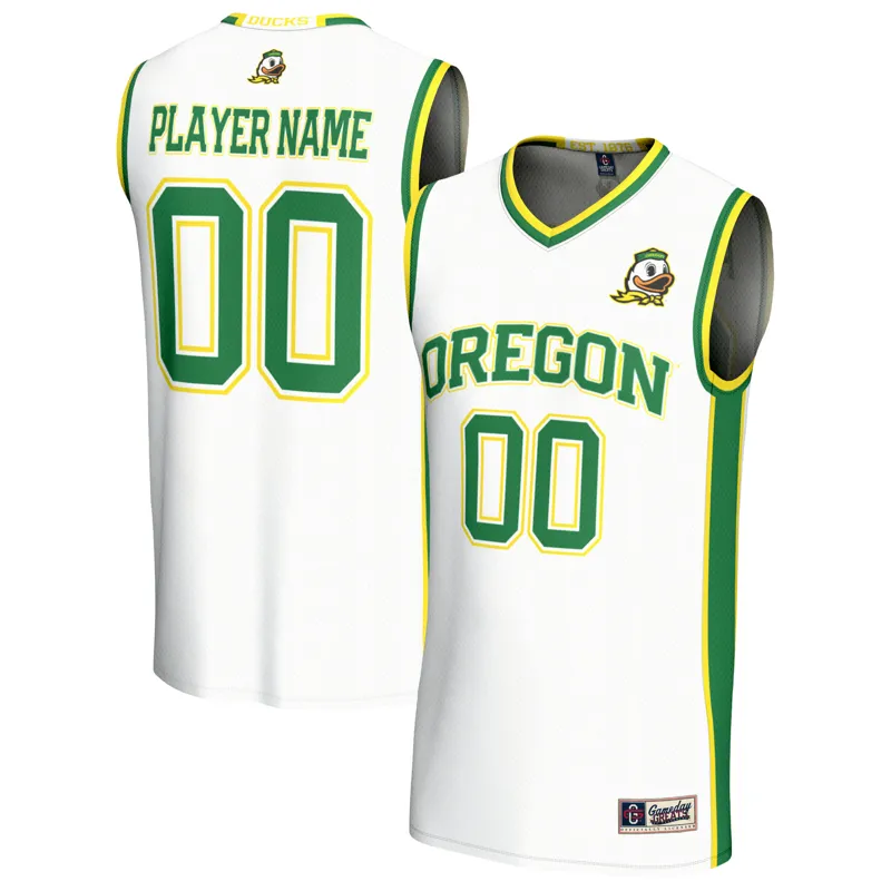 Oregon Ducks Jersey Gameday Greats White Lightweight Collegiate Pick A Player Jersey