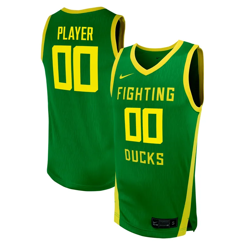 Oregon Ducks Jersey Green Pick A Player Jersey - Image 2