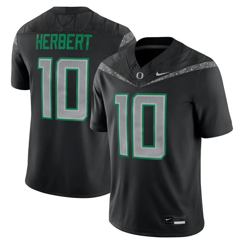 Oregon Ducks Jersey Green Pick A Player Jersey - Image 4