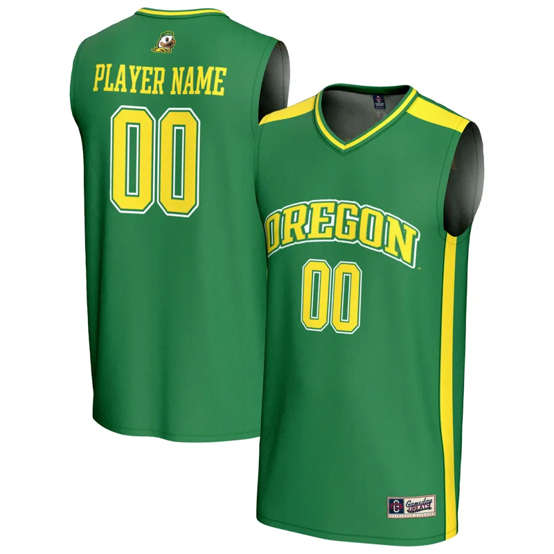 Oregon Ducks Jersey Green Pick A Player Jersey - Image 5