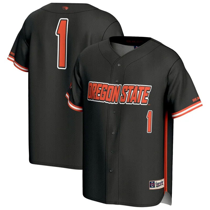 Oregon State Beavers Jersey Gameday Greats #1 Black Lightweight Jersey - Image 2