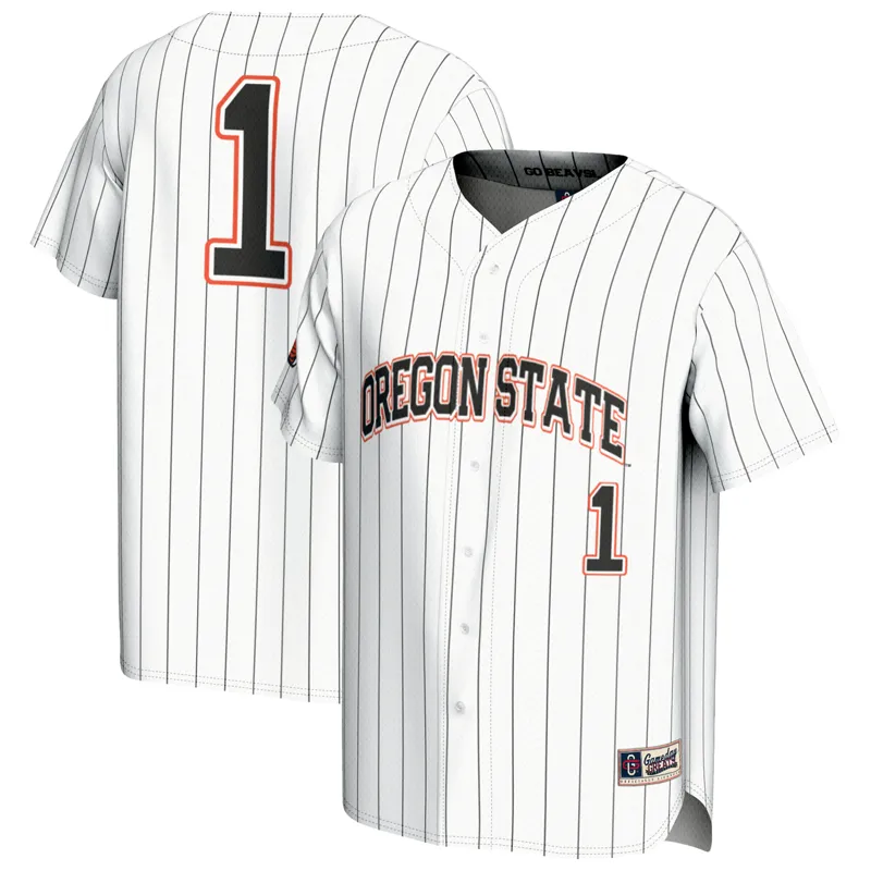 Oregon State Beavers Jersey Gameday Greats #1 White Lightweight Jersey - Image 2