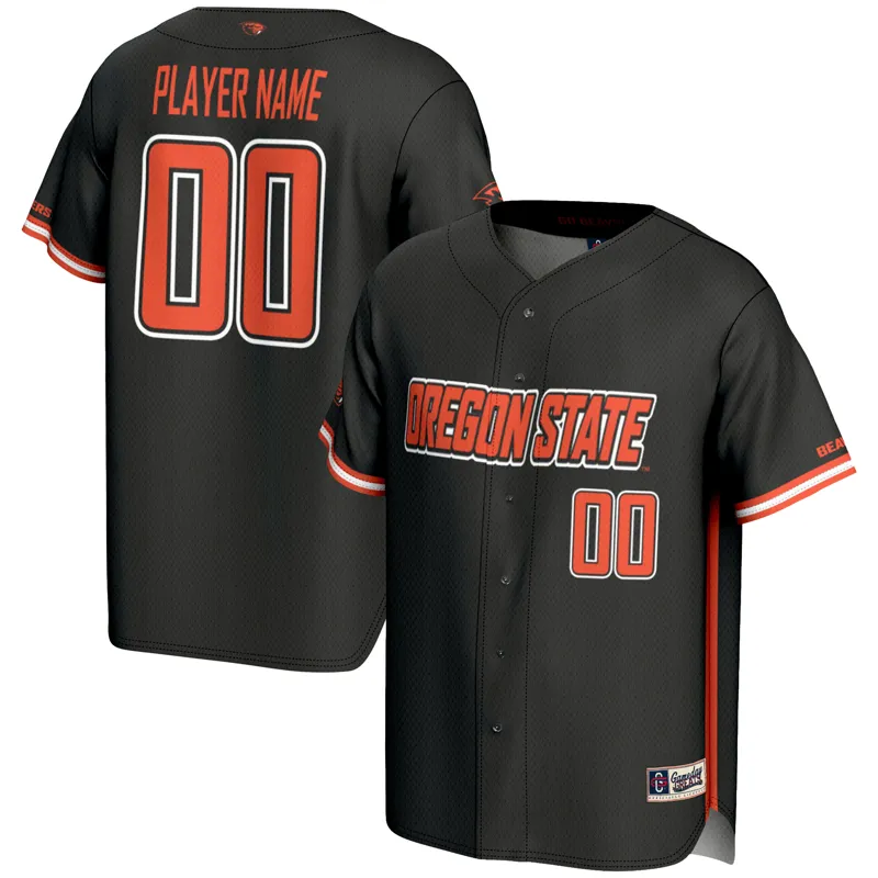 Oregon State Beavers Jersey Gameday Greats Black Pick A Player Lightweight Jersey - Image 3