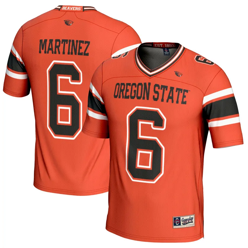 Oregon State Beavers Jersey Gameday Greats Black Pick A Player Lightweight Jersey - Image 5