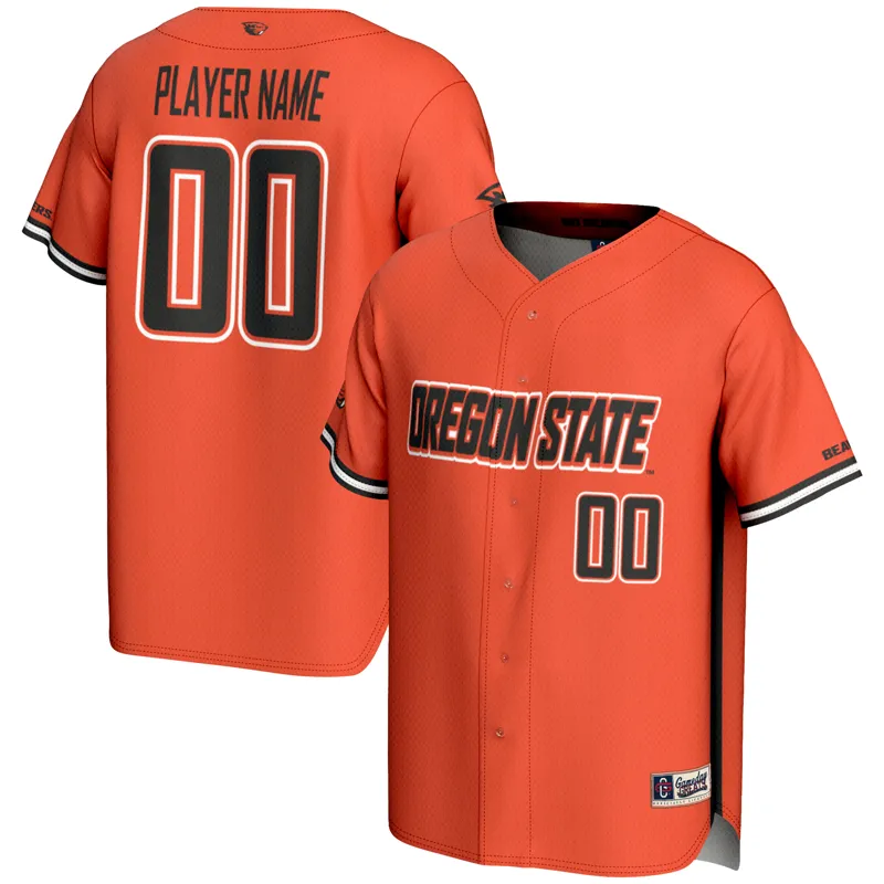 Oregon State Beavers Jersey Gameday Greats Orange Pick A Player Lightweight Collegiate Jersey - Image 5