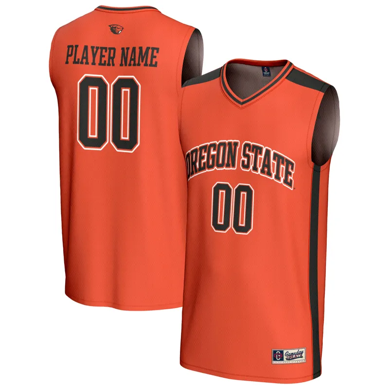Oregon State Beavers Jersey Gameday Greats Orange Pick A Player Lightweight Collegiate Jersey - Image 2