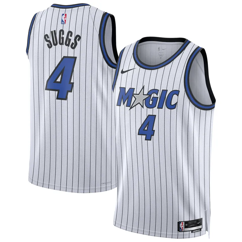 Orlando Magic Jersey Jalen Suggs White Swingman Player Association Edition Jersey