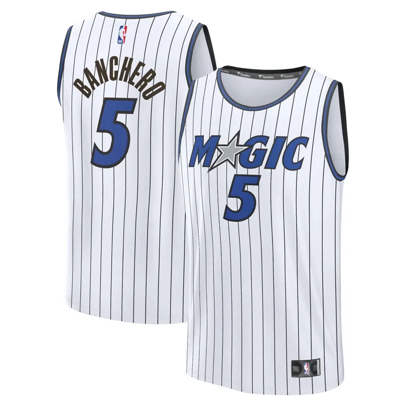 Orlando Magic Jersey Paolo Banchero Silver 2025-26 City Edition Swingman Jersey - Image 3