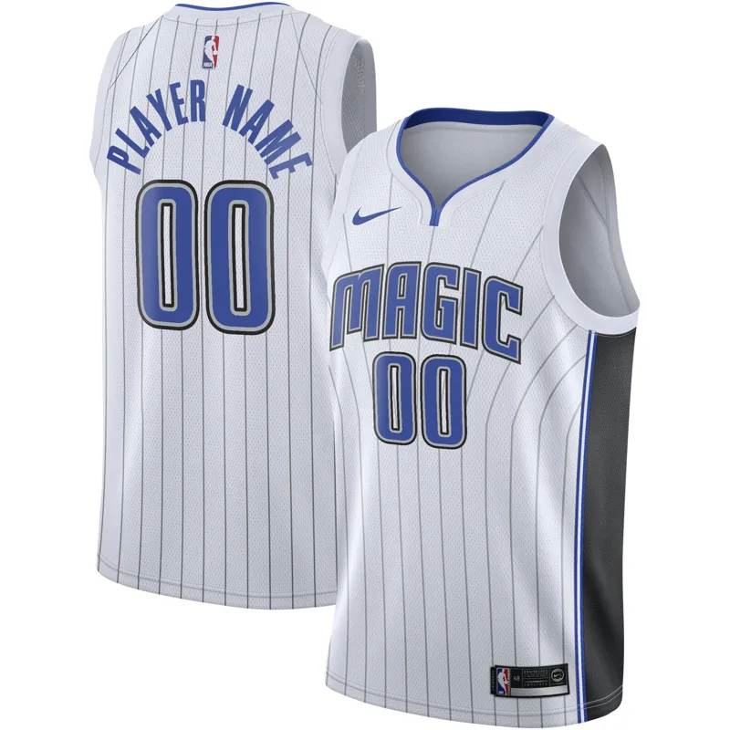 Orlando Magic Jersey Silver 2025-26 City Edition Swingman Custom Jersey - Image 5
