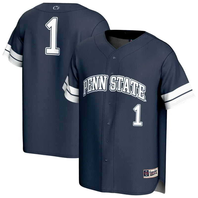 Penn State Nittany Lions Jersey Gameday Greats #1 Navy Lightweight Collegiate Jersey