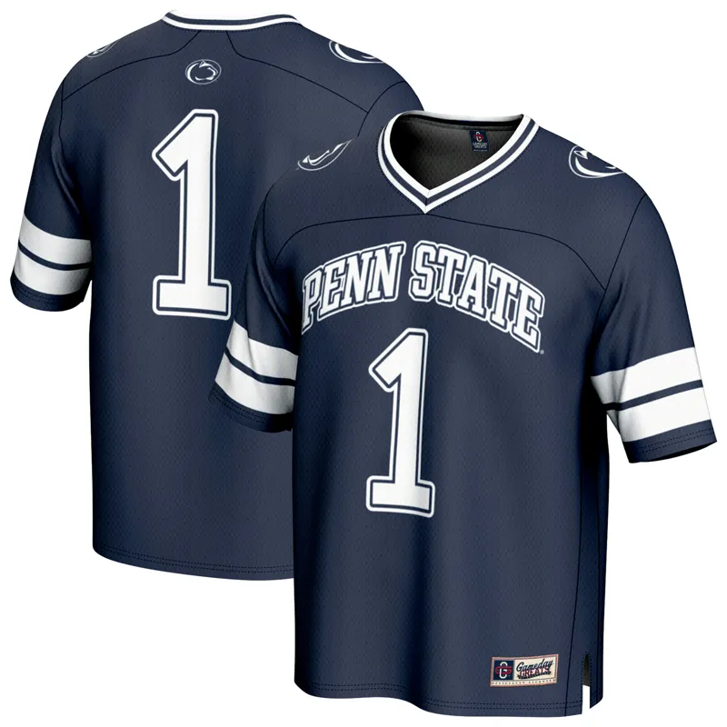Penn State Nittany Lions Jersey Gameday Greats #1 Navy Lightweight Collegiate Jersey