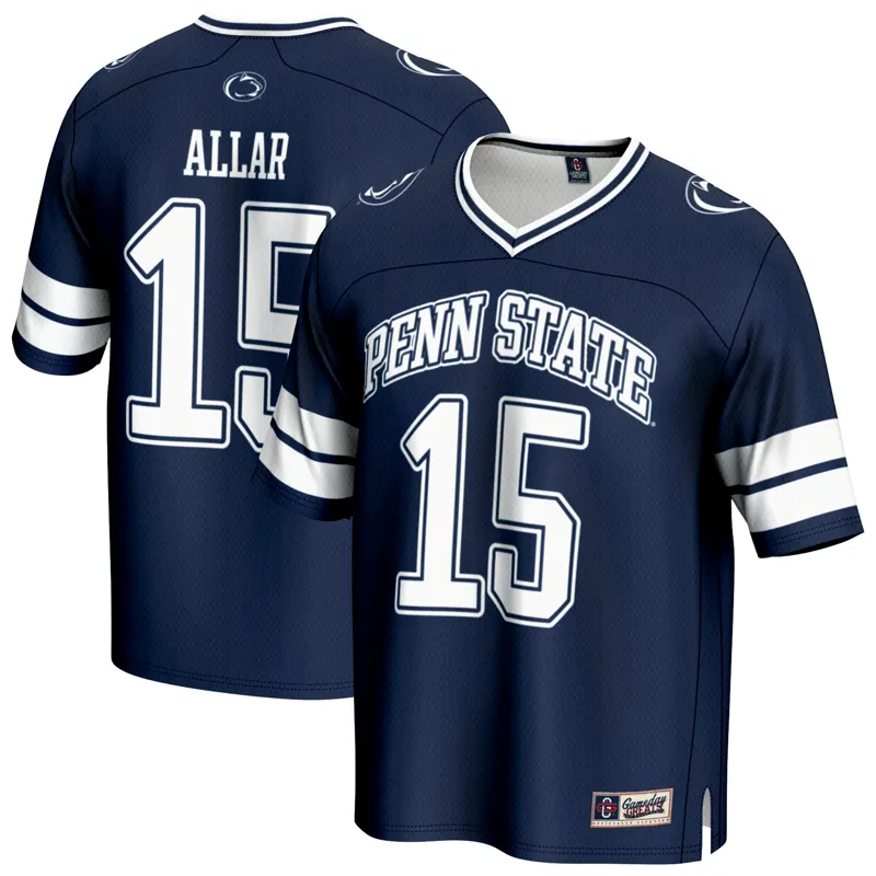 Penn State Nittany Lions Jersey Gameday Greats Black Pick A Player Lightweight Jersey - Image 3