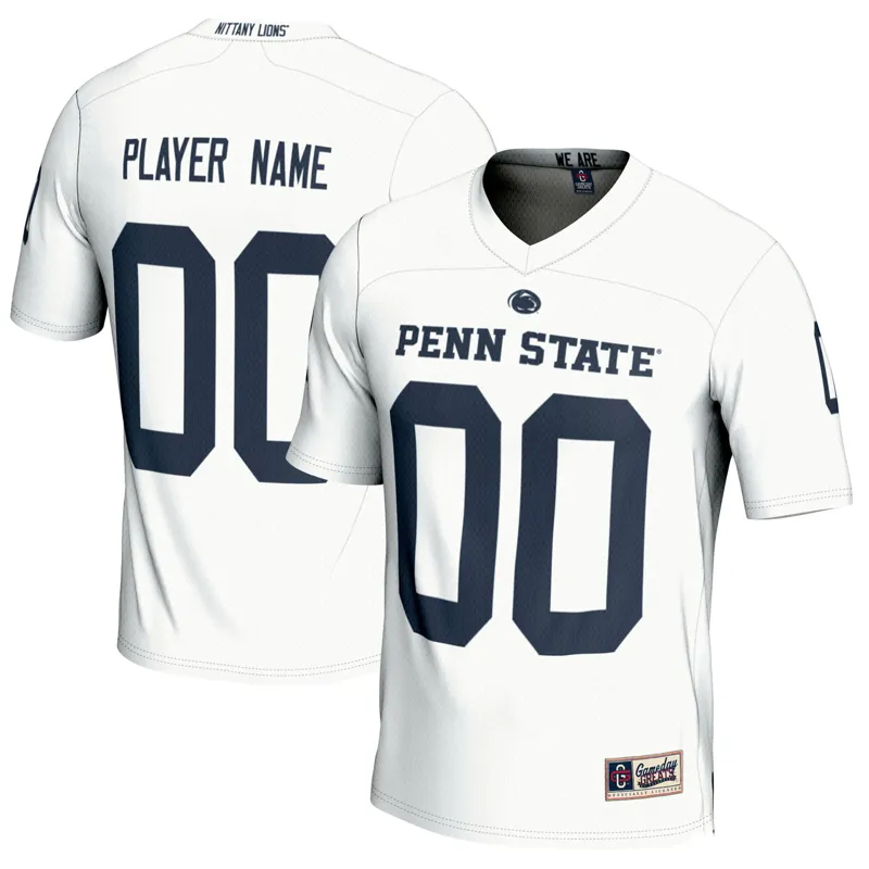 Penn State Nittany Lions Jersey Gameday Greats White Pick A Player Jersey - Image 2