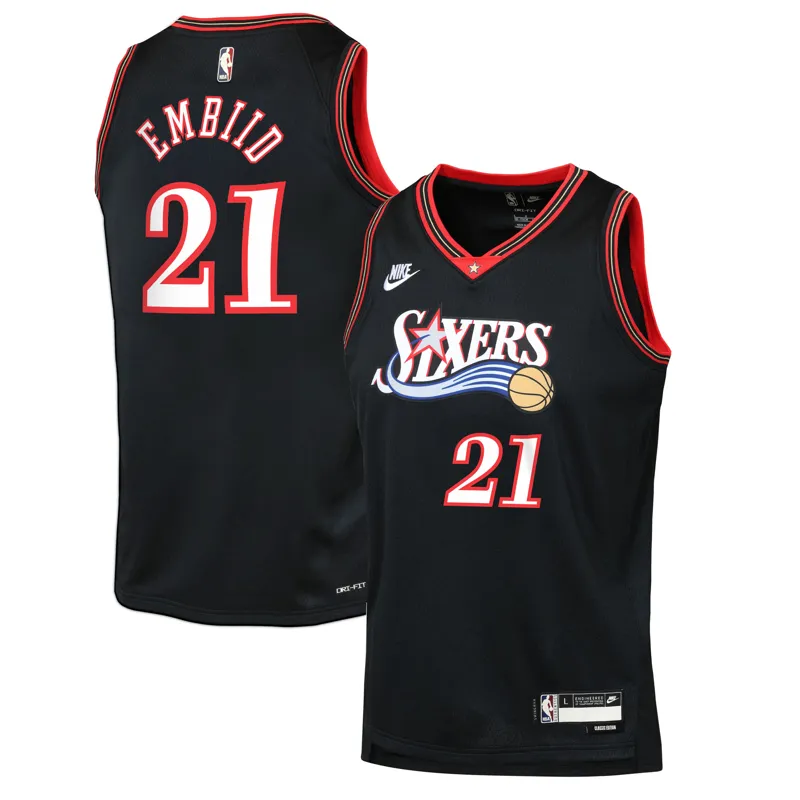 Philadelphia 76ers Jersey Jared Mccain Royal Swingman Icon Edition Jersey - Image 2