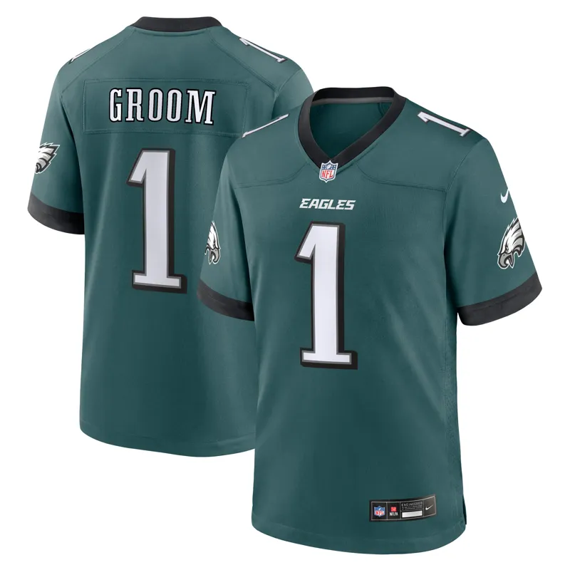 New York Jets Jersey Will Mcdonald Iv Legacy Green Team Game Jersey - Image 3