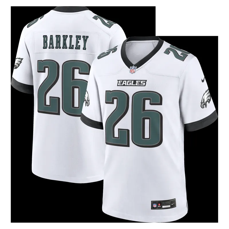 Philadelphia Eagles Jersey Saquon Barkley Midnight Green Vapor Fuse Stitched Limited Jersey - Image 5
