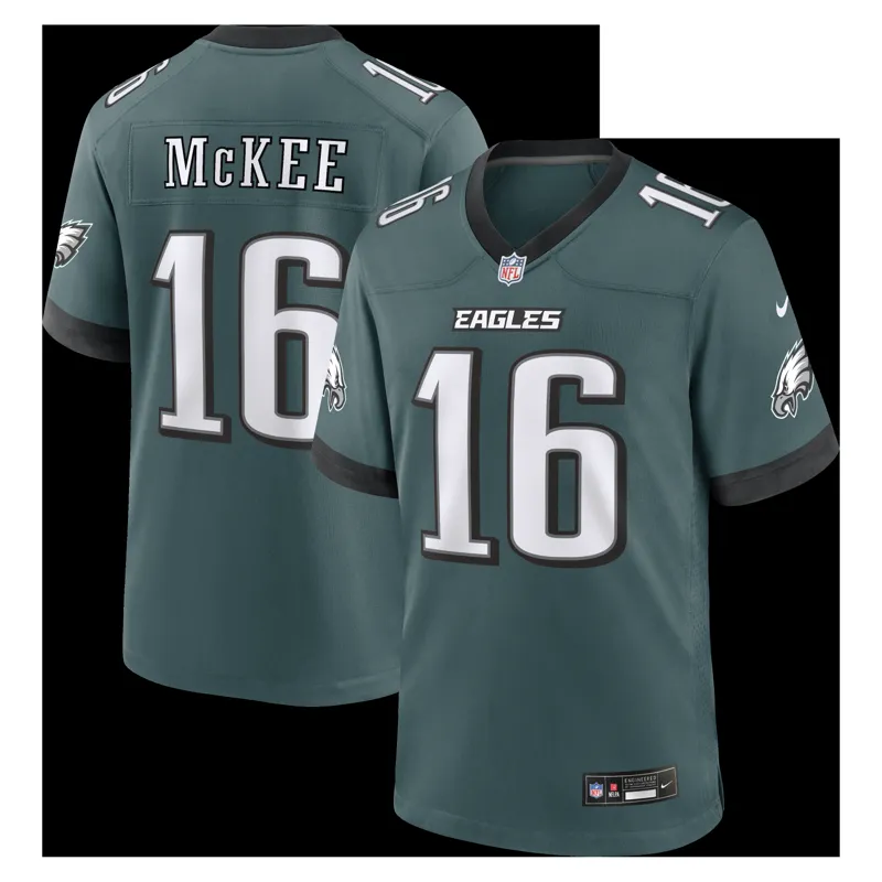 Philadelphia Eagles Jersey Tank Bigsby Midnight Green Team Game Jersey - Image 4