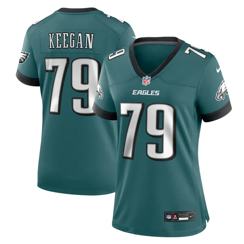 Philadelphia Eagles Jersey Tariq Woolen Midnight Green Team Game Jersey - Image 4